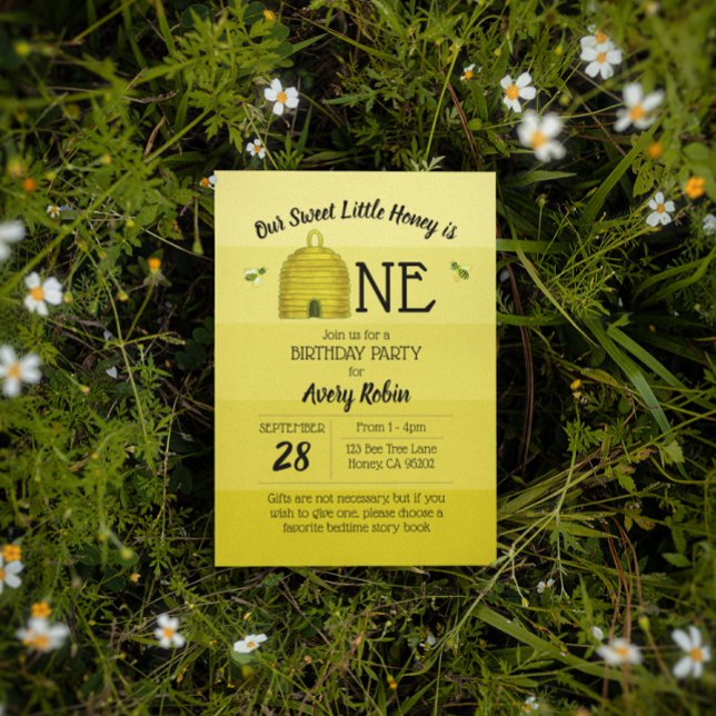 Convite Amor é um primeiro aniversário (Criador carregado)