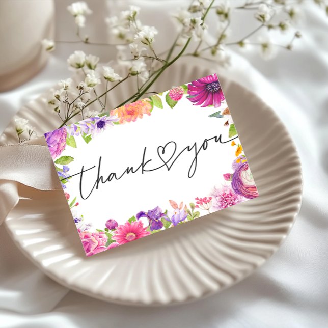 Convite Amor em Bloom | Chá de panela Floral de Aquarela (Criador carregado)