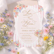 Amor em Flor Champagne Chá de Noiva