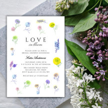 Amor em Flor Delicadas Flores Chá de Noiva