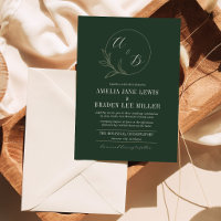 Amor Eterno | Coroa de Noiva Deep Green Wedding