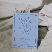 Amor Excêntrico Está No Ar Chá de Noiva Azul Gelo