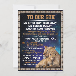 Convite Amor Filho   Para Nosso Filho Estou Orgulhoso de V