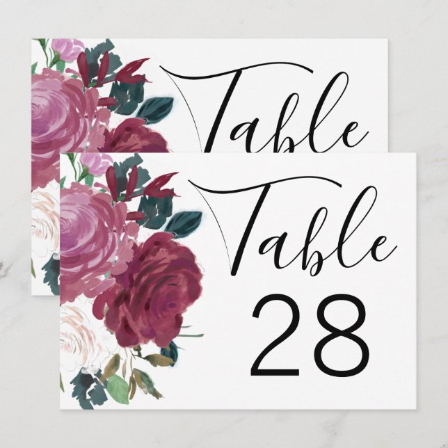 Convite Amor Florido (Frente/Verso)