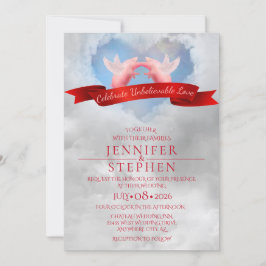 Convite Amor Inacreditável De Casamento