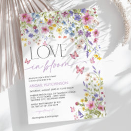 Convite Amor no Chá de panela da Borboleta Bloom