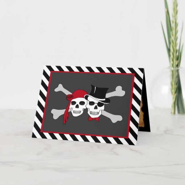 Convite amor pirata (Frente)