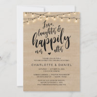 Amor, riso e alegria para sempre, casamento