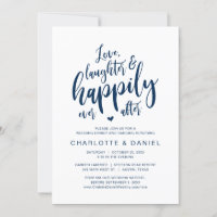 Amor, riso e alegria para sempre, casamento
