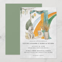 Amor Selvagem | Casamento Boho Macramê de Tigre Ve