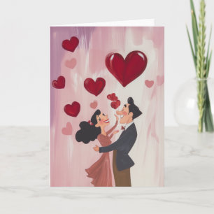 Convite Amor Whimsical no Ar