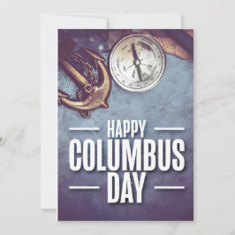 Convite Âncora & Bússola – Dia de Colombo