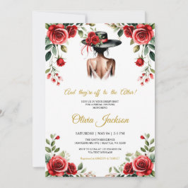 Convite And They’re Off to the Altar! Derby Theme 