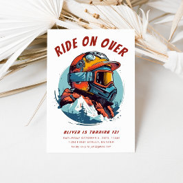 Convite Ande sobre a Festa de aniversário de Snowboard