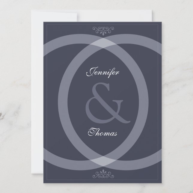 Convite Anéis de Casamento (Frente)