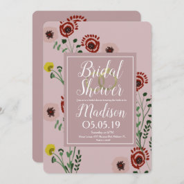 Convite Anéis De Folha De Chá de panela Incorporado