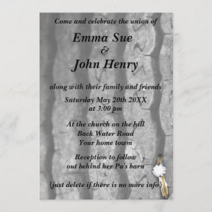 Convite Anel no Piso