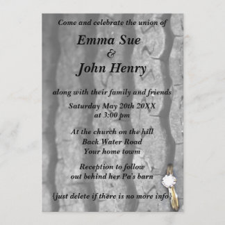 Convite Anel no Piso