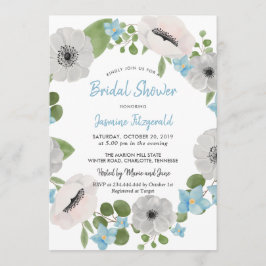 Convite Anemonas Floral | CHÁ DE PANELA
