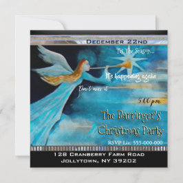 Convite Angel Compartilha As Notícias Da Festa De Natal El