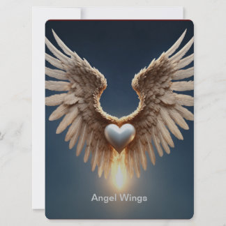 Convite Angel Wings
