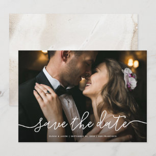 Convite Ângulo de Script Simples Voltar  A data de salvam