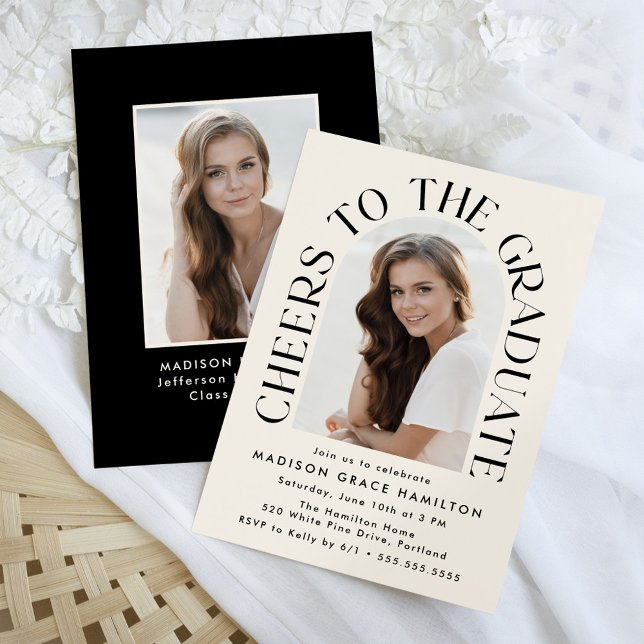 Convite Anima-se com a Festa de formatura de fotos do Form (Criador carregado)