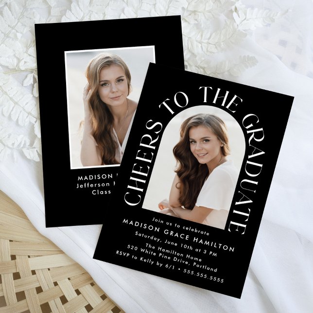 Convite Anima-se com a Festa de formatura de fotos do Form (Criador carregado)