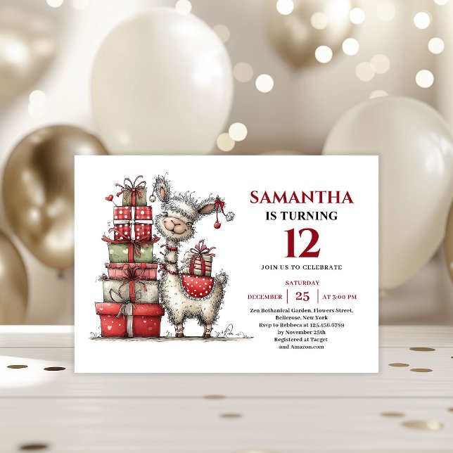 Convite Animais caprichosos alegres Festa de aniversário i (Cheerful Whimsical animals Party Style kids birthday invitation

)