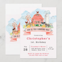 Animais da Fazenda Bash de Barnyard 1rua. Festa de