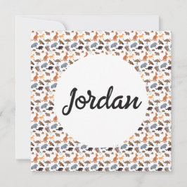 Convite Animais da Vida Selvagem Aussie da Austrália