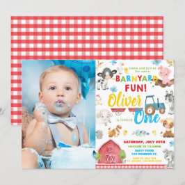 Convite Animais De Criação Cachorro primeiro aniversario U