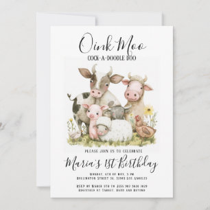 Convite Animais de exploração