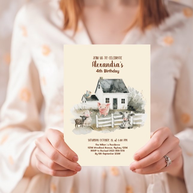 Convite Animais de Exploração (Criador carregado)