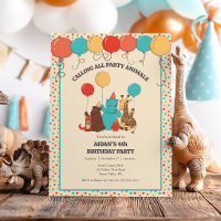 Animais de Festa Hipopótamo, Girafa, Urso Aniversá