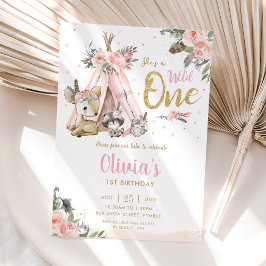 Convite Animais de Floresta Cura Selvagens Selvagens Triba