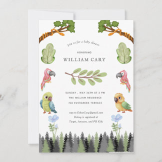 Convite Animais Florestais