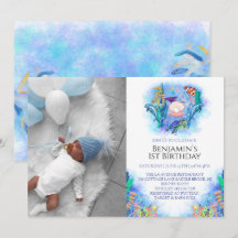 Animais Marinhos do Oceano 1º Aniversário 