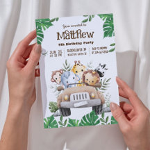 Animais Safari | Festa de aniversário Selgle Anima