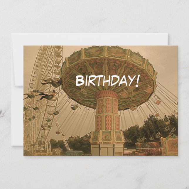 Convite Aniversário! (Frente)