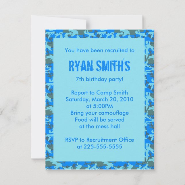 Convite Aniversário (Frente)