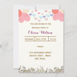 Convite Aniversário