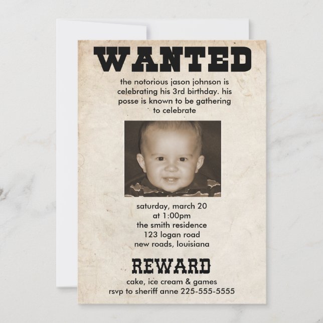 Convite Aniversário (Frente)