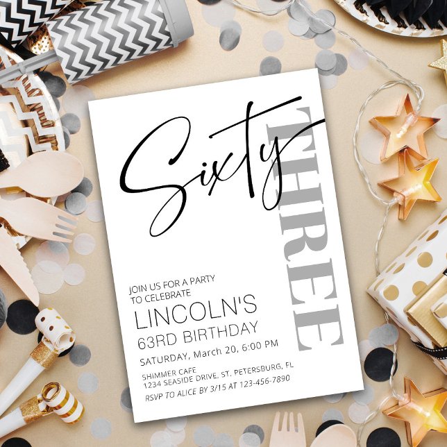 Convite Aniversário Adulto 61 62 63 64 65 66 67 68 69 (Criador carregado)