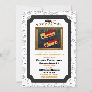 Convite Aniversário Clássico dos Jogadores à Vista 83 Conv