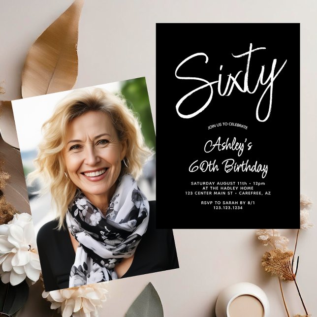 Convite Aniversário da 60ª Fotografia do Branco Preto de S (Criador carregado)