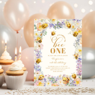 Convite Aniversário da Abelhinha Fofa