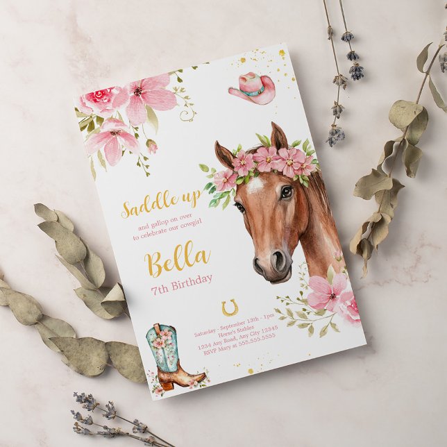 Convite Aniversário da Boêmia da Festa de aniversário de C (Criador carregado)