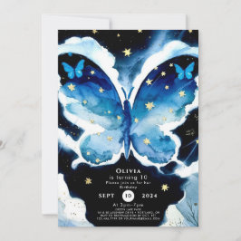 Convite Aniversário da Borboleta Mágica do Menino