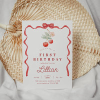 Aniversário da Cherry e da Red Ribbon Frame